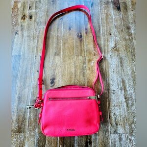 Genuine Fossil Coral Crossbody Purse